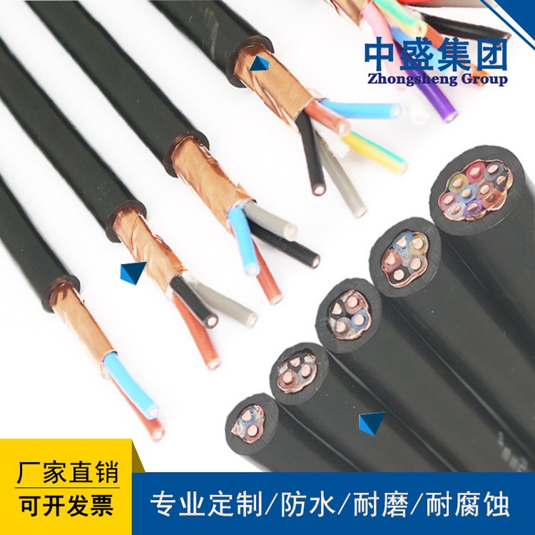 中盛低烟无卤屏蔽双绞线WDZ-RYSP 4*1.0