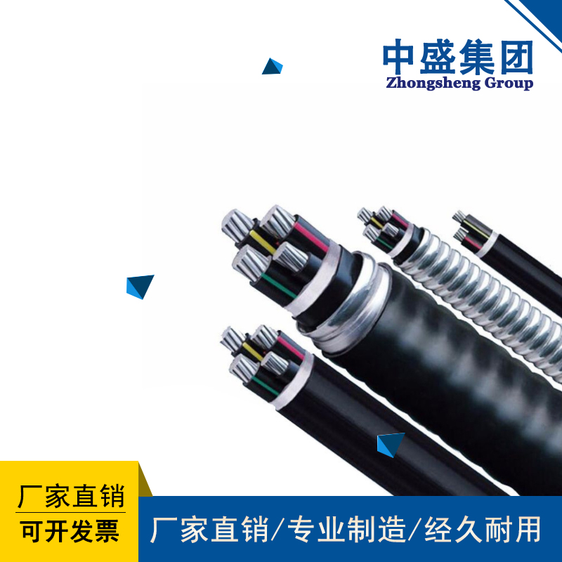 安徽中盛阻燃铝合金电缆抗蠕变易安装ZRC-YJLHY23 1.8/3KV 2*300